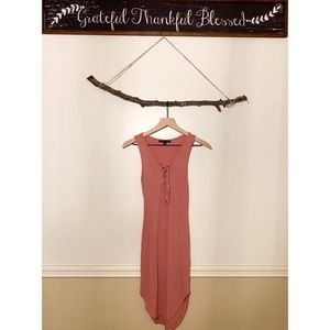 Fitted, tank top dress